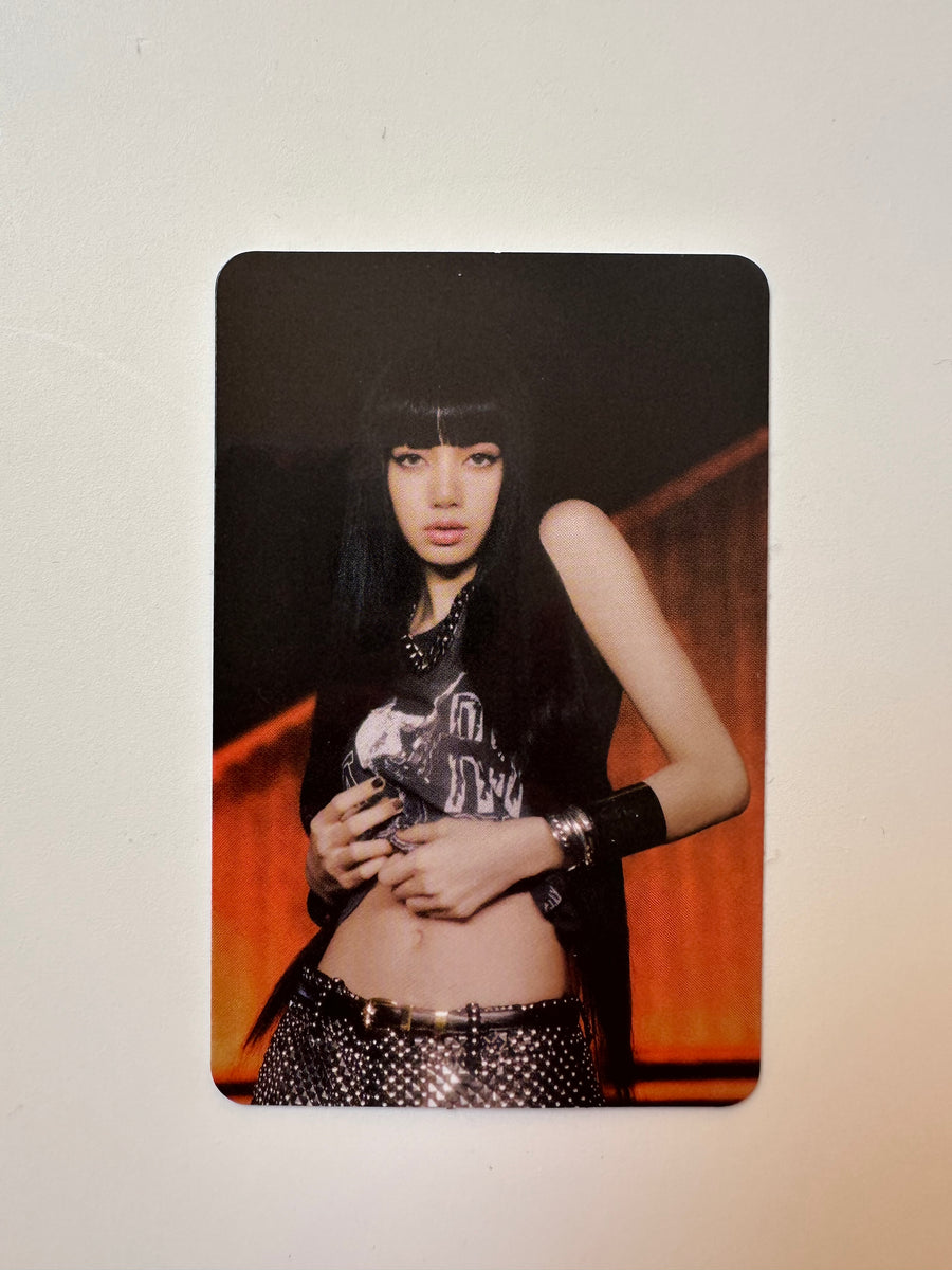 LALISA アルバム CD フォトカード付き Amazon.com: YG Ent. LISA - FIRST SINGLE ALBUM LALISA Album+