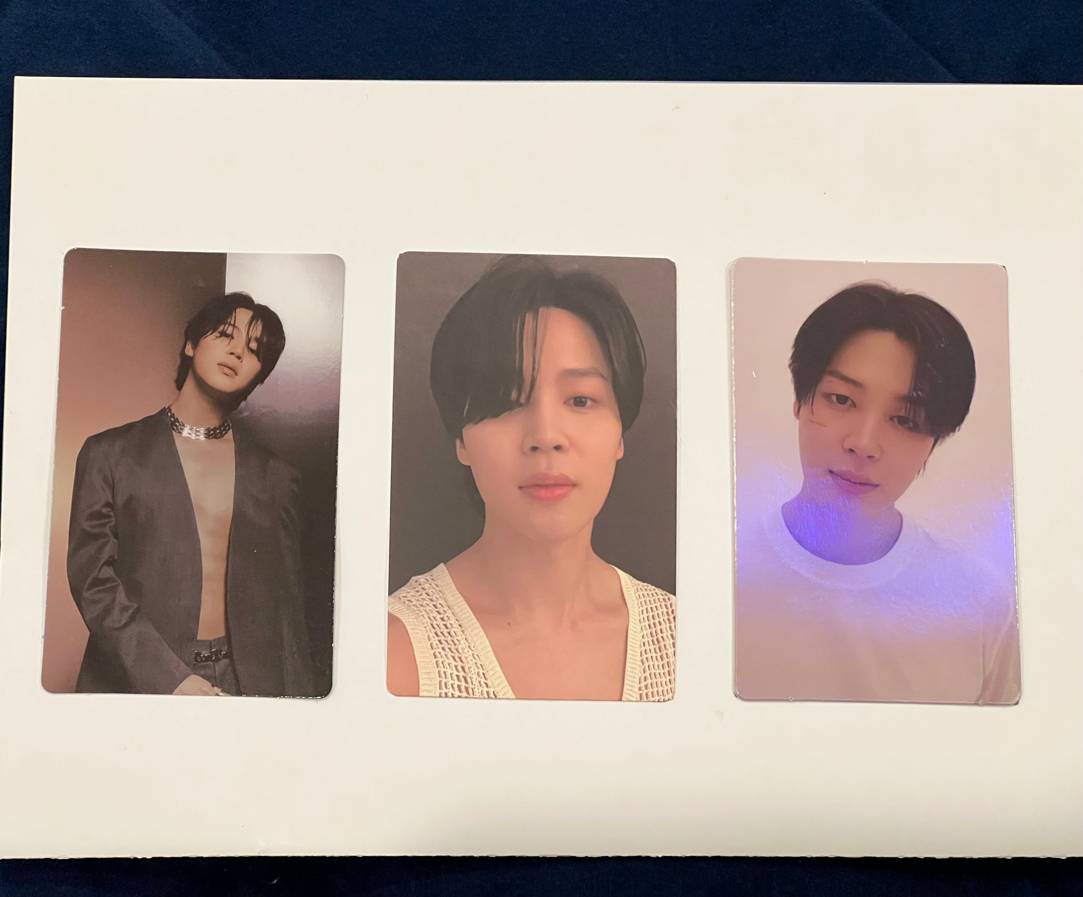 BTS Jimin 'Face' Album - Official Photo Cards