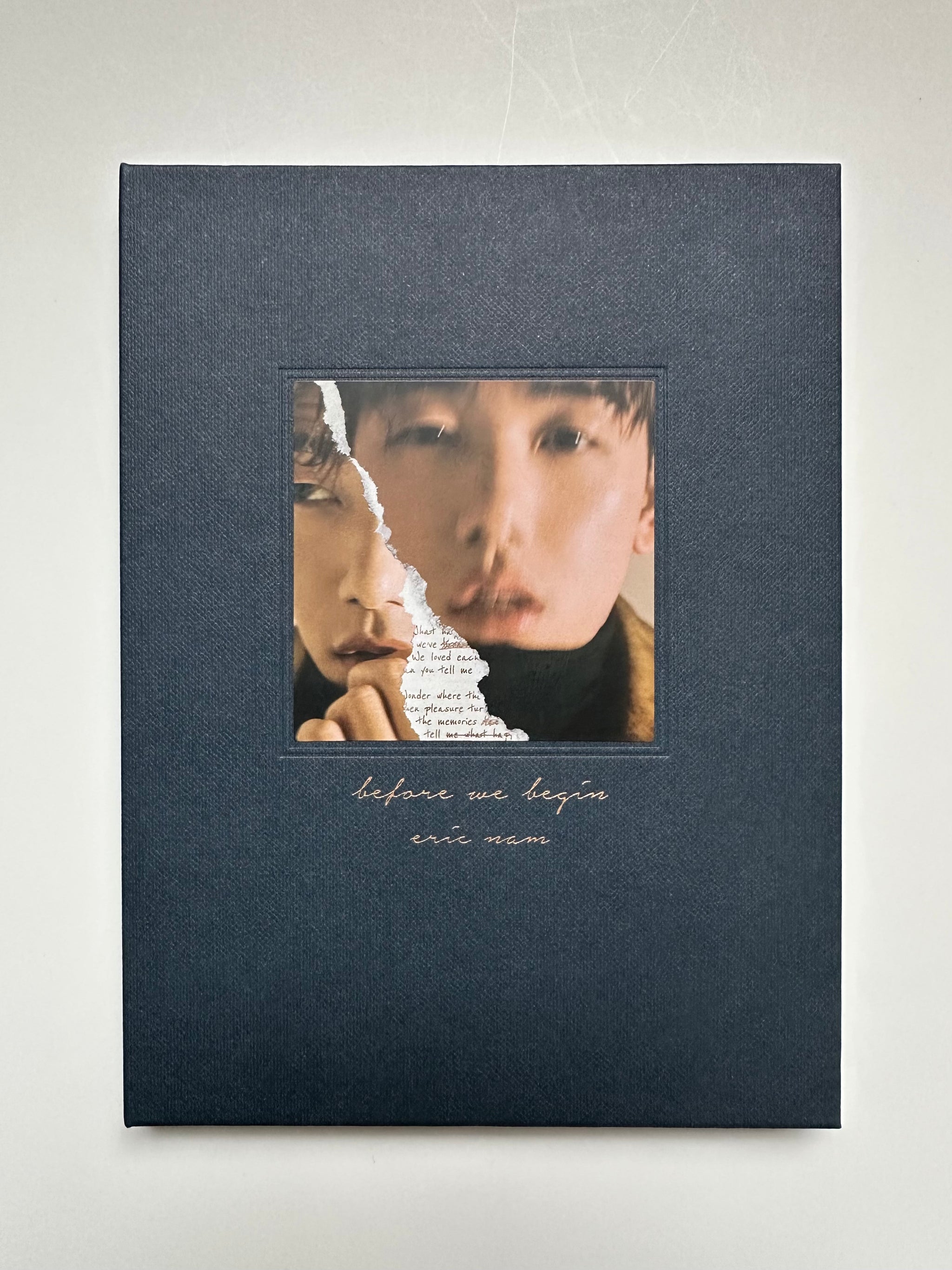 【中古】 Eric Nam / Before We Begin Eric Nam Mini Album Before We Begin CD Photobook No Postcard