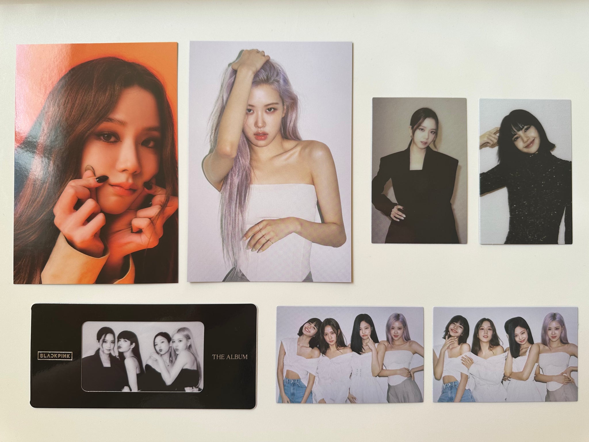 BLACKPINK THE ALBUM トレカ Blackpink 'THE ALBUM' Album - Official Photo Cards/Misc Inclusions