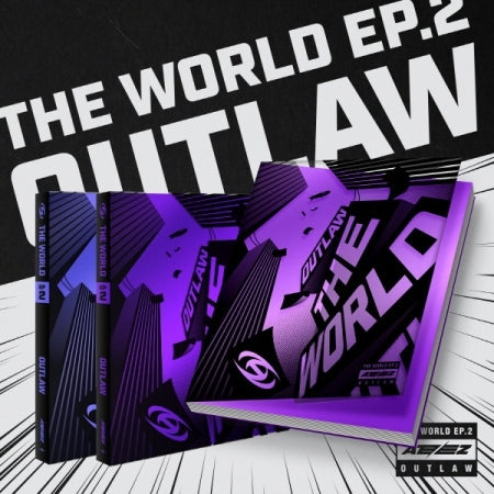 Ateez 'The World Ep. 2: Outlaw' Album (includes SIGNED)