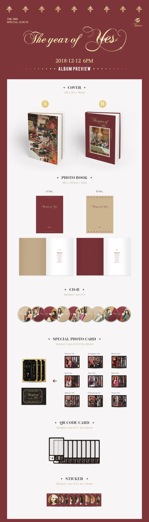 Twice 'THE YEAR OF YES' Album