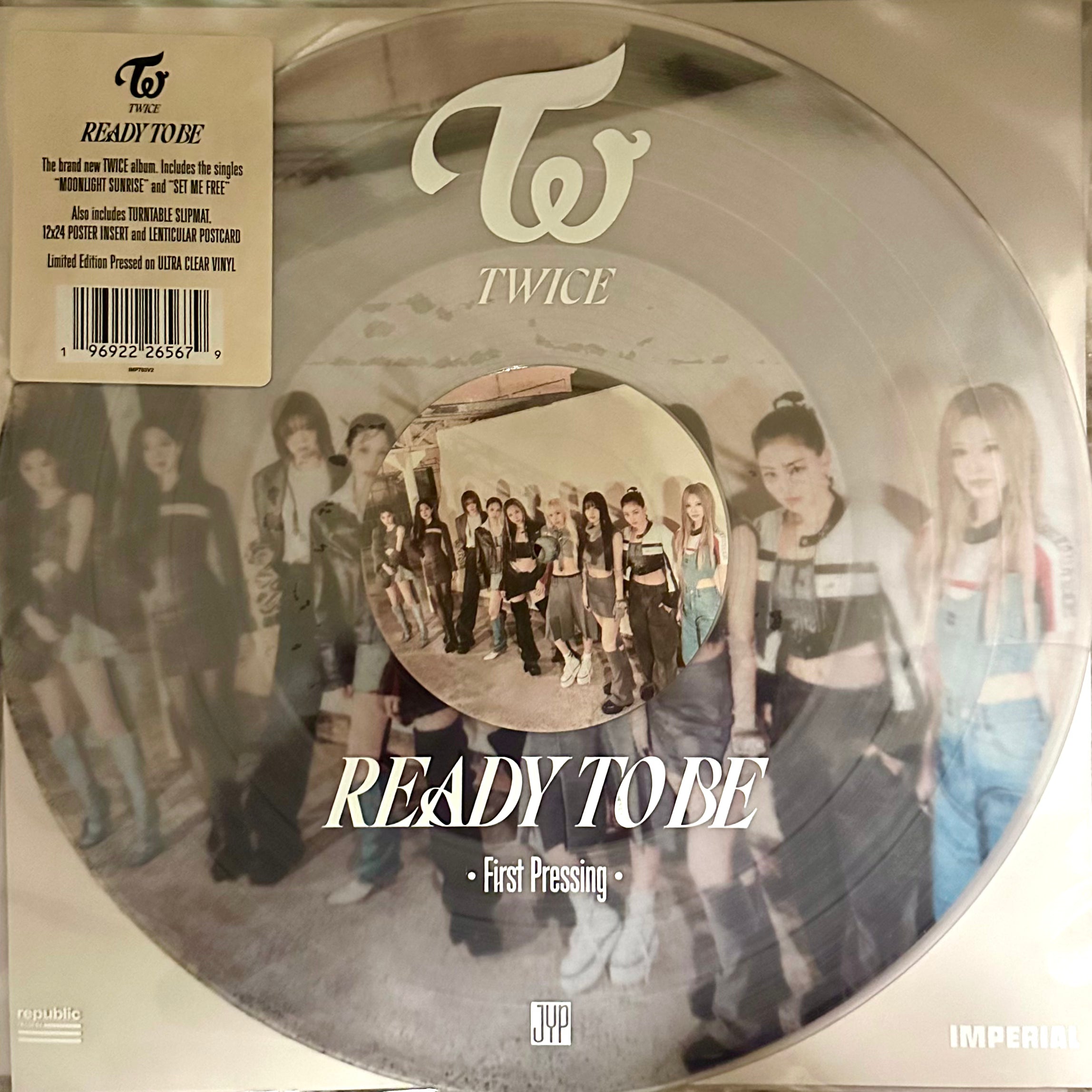 Twice 'READY TO BE' First Pressing Limited Edition Vinyl – 00:00 Twice 'READY TO BE' First Pressing Limited Edition Vinyl – 00:00