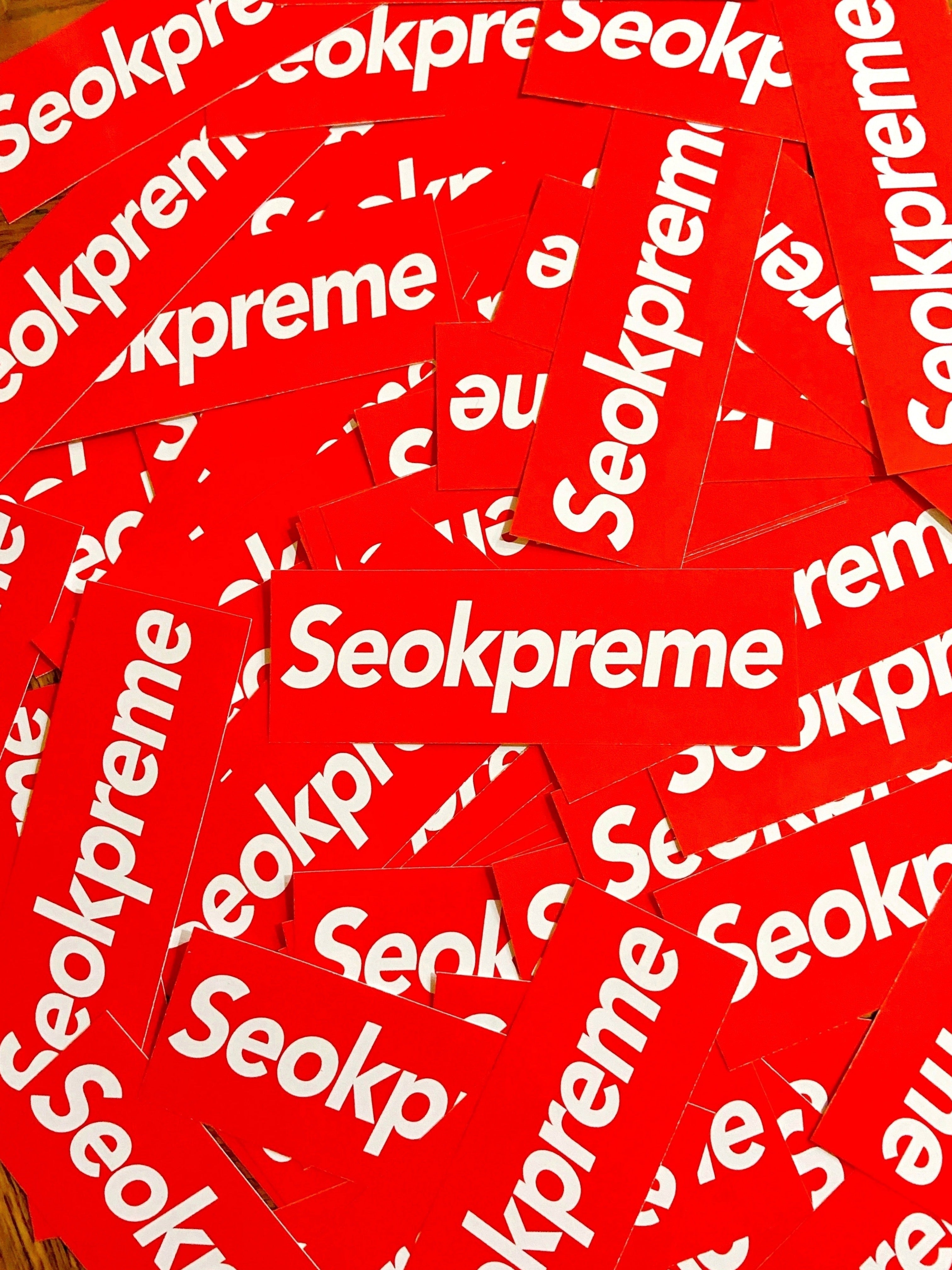 Seokpreme Stickers