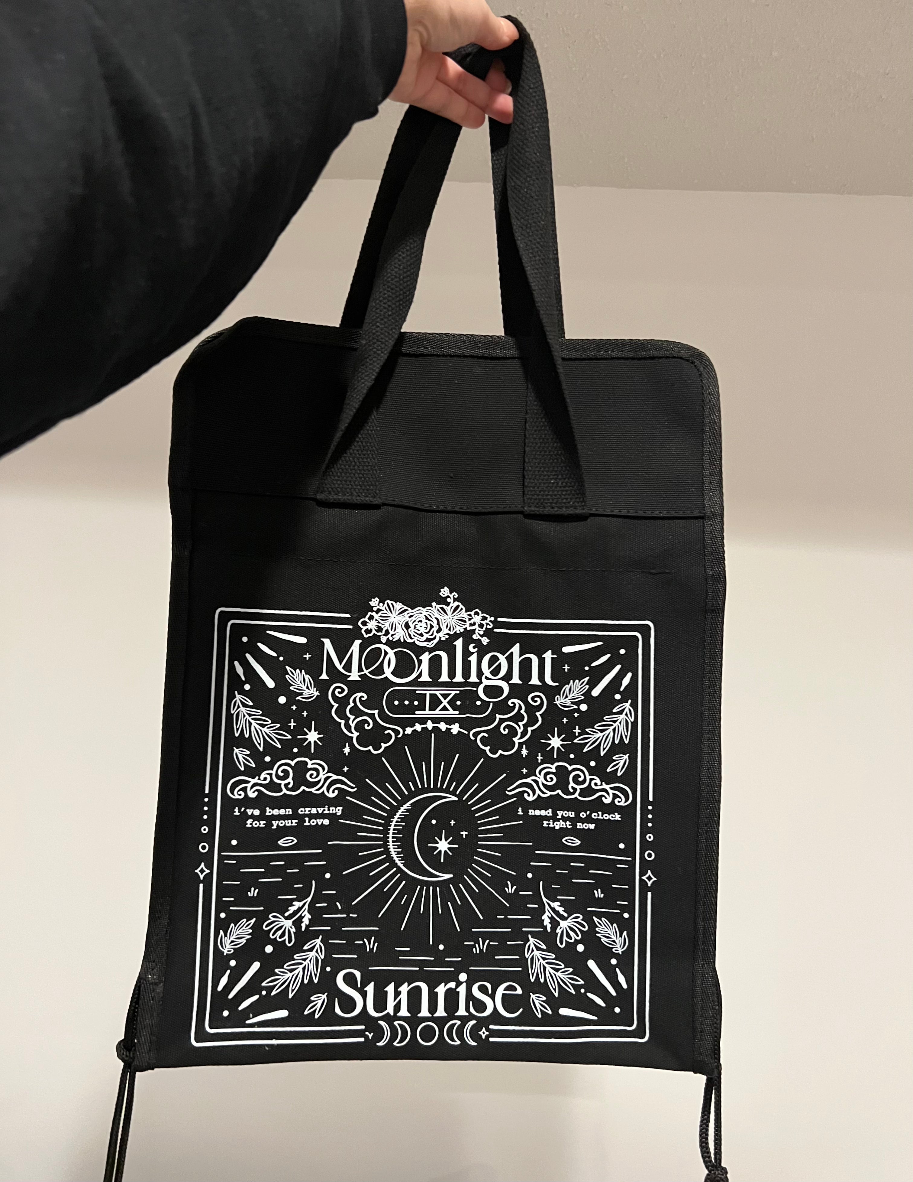 Twice Moonlight Sunrise Tote Bag