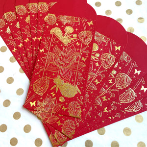 Kpop Lunar New Year Red Envelopes Li Xi Hong Bao